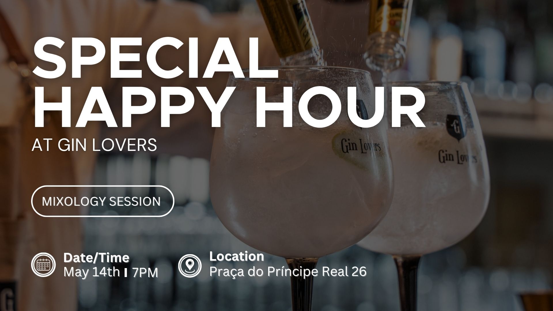 Special Happy Hour at Gin Lovers