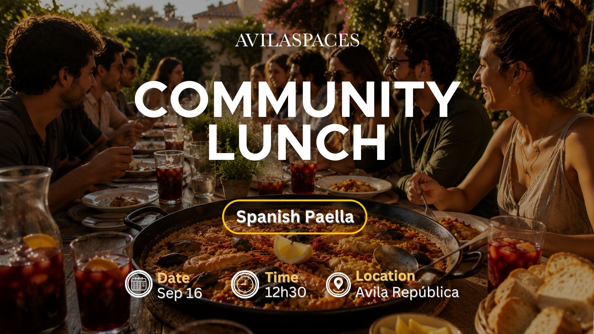 Community Lunch - Spanish Paella