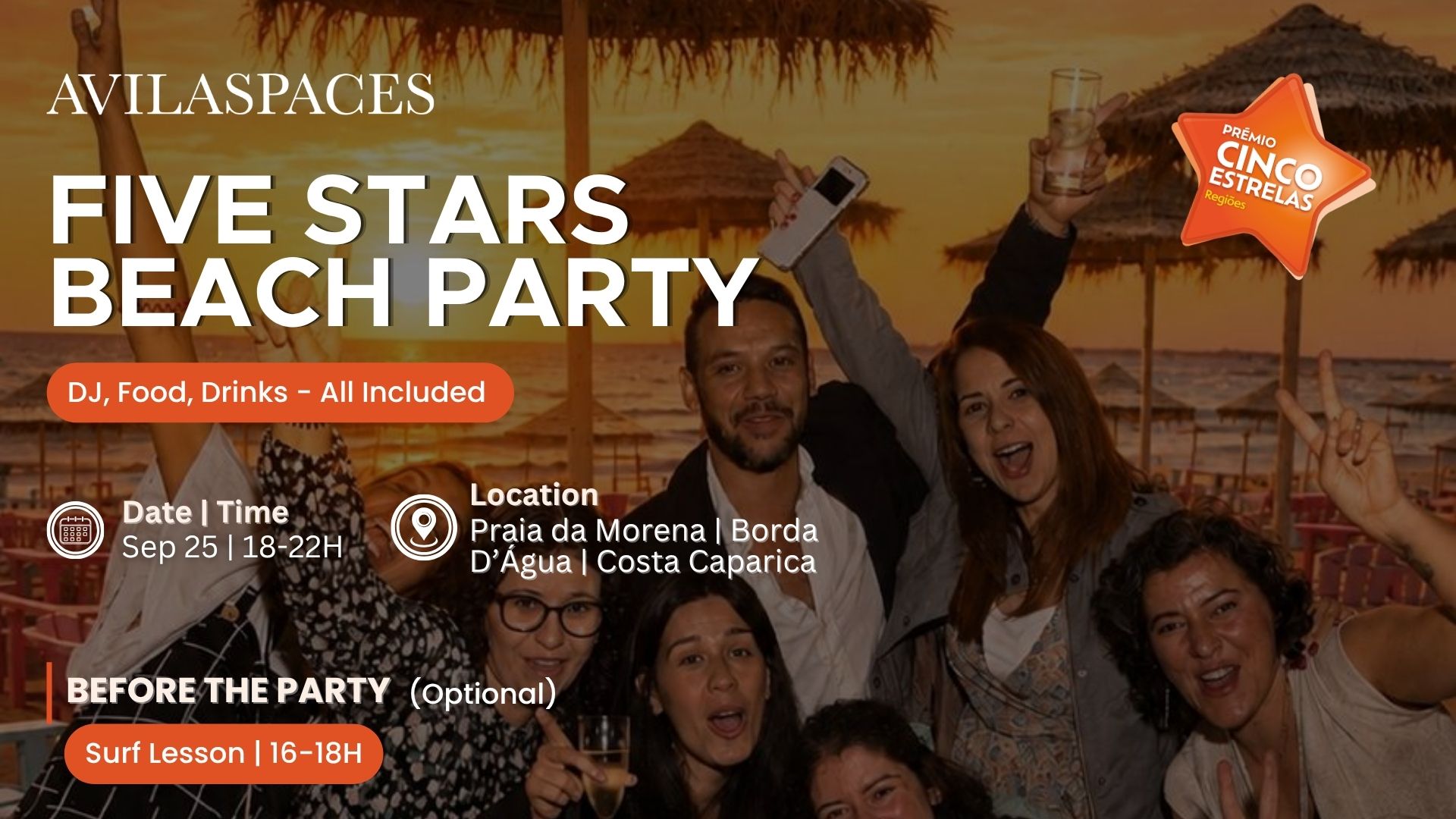 Five Stars Beach Party